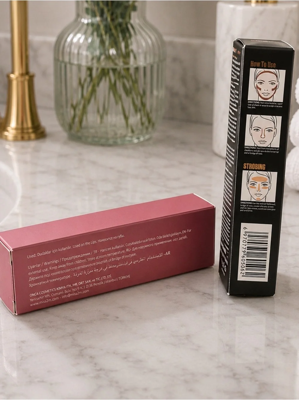 Beauty Bundle One Matte Lip Gloss & Double End Countering Stick